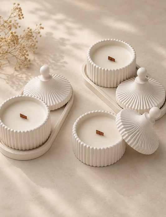 Aprendé a crear velas para tus piezas de concreto 🕯️